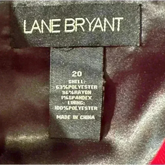 Lane Bryant women’s jacket size 20 in red. - Picture 4 of 12